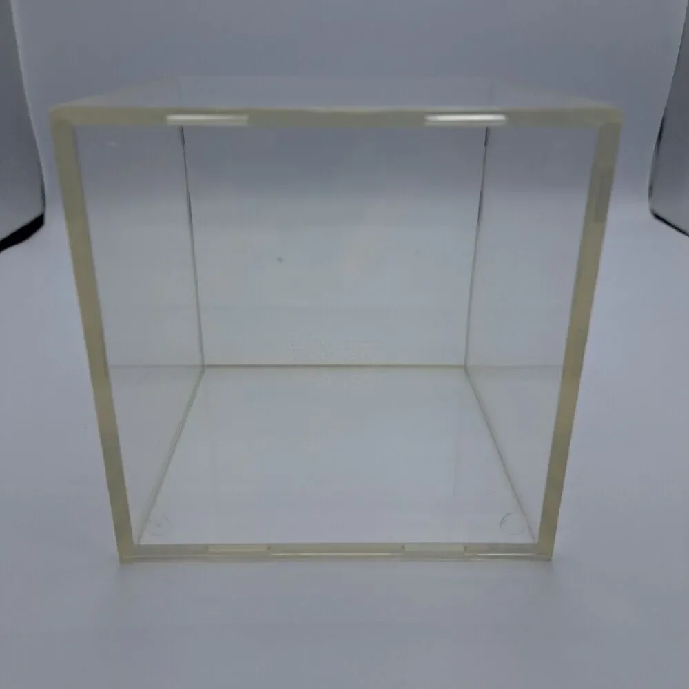 Sports Cubes Baseball Holder Display Case 2-Piece Clear Acrylic Patent Pending - Picture 5 of 9